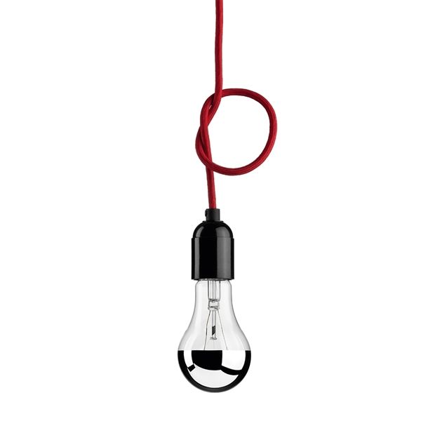 Bakelit fatning m/ledning