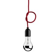 Bakelit fatning m/ledning