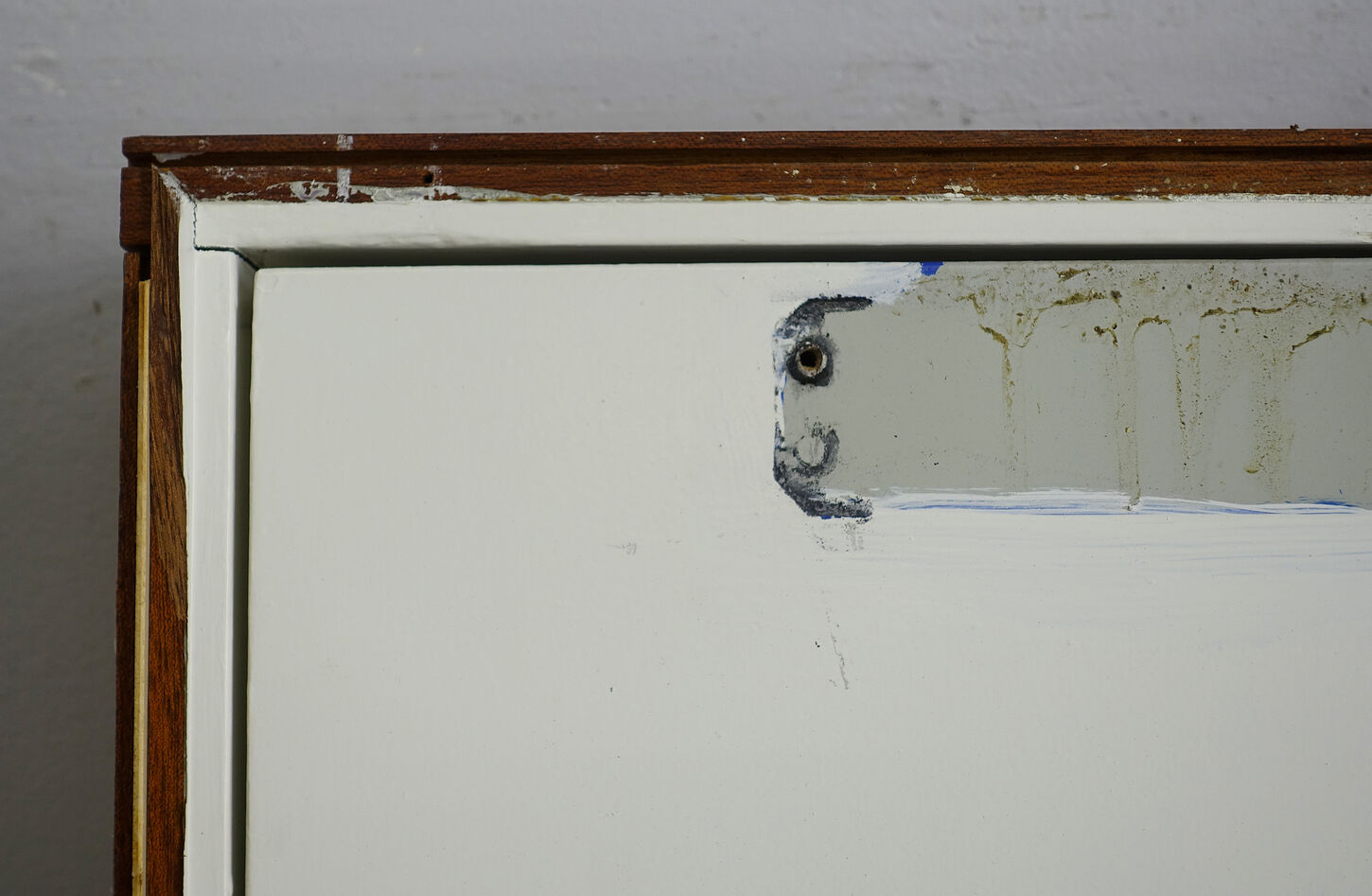 Indvendig dør med karm