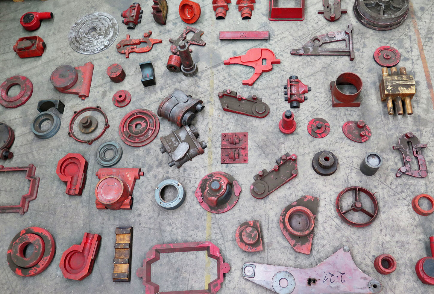 Vægdekoration fra Holbæk Jernstøberi - Mellem