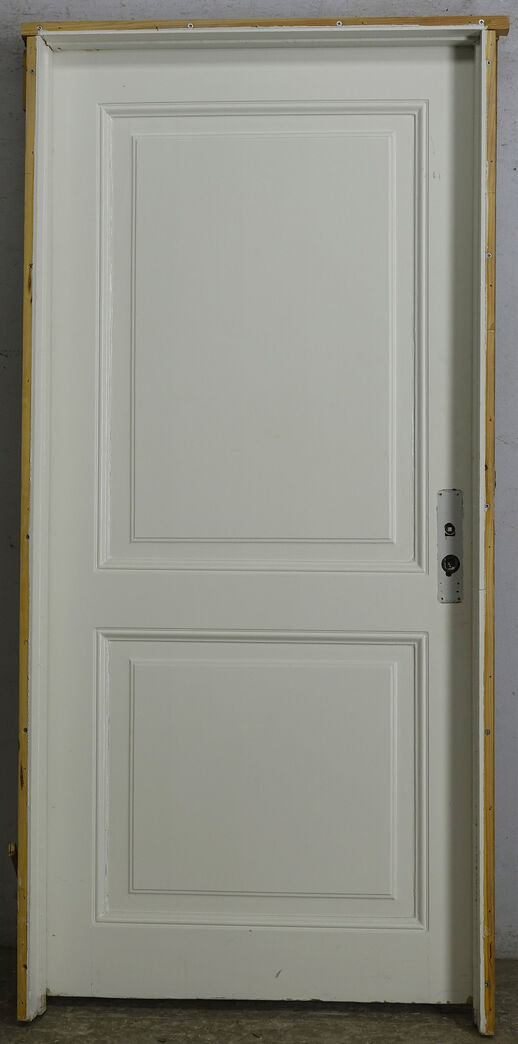 Bred fyldningsdør med karm