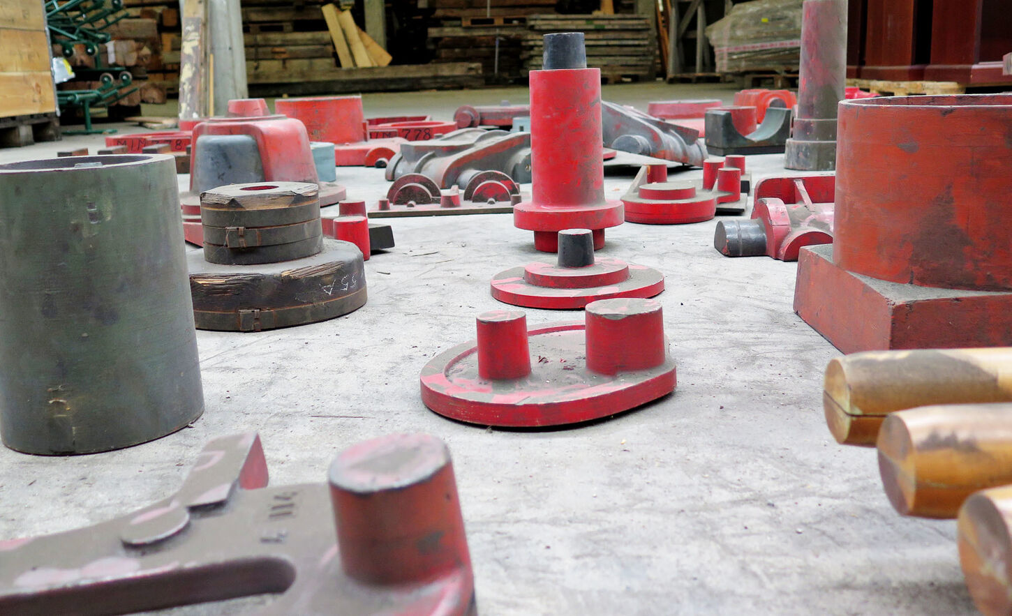 Vægdekoration fra Holbæk Jernstøberi - Lille