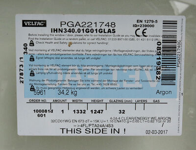 Velfac energivindue Velfac energivindue