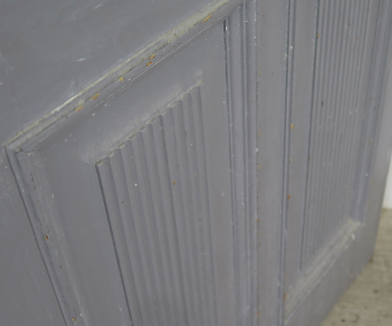 Fyldningsdør med glas - uden karm