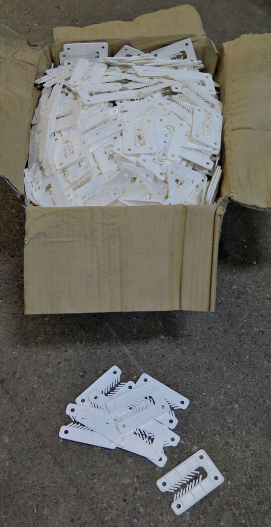 Afstandsbrikker 2 mm fra Harpun 1000 stk