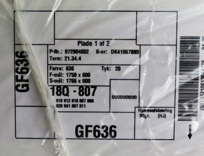 Laminat bordplade fra HTH