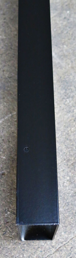 Aluprofil rektangulært 2,5x40x100mm 2870mm lang