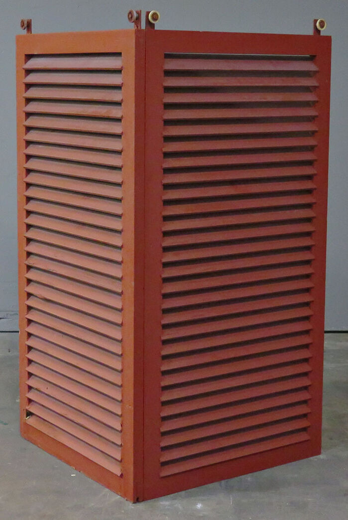 Skodder - svenskrød - 89 x 212 cm