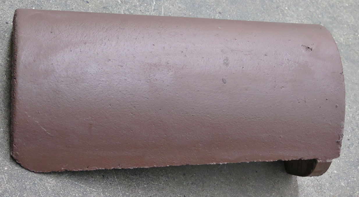 Monier rygningsafslutning slut - Polar brun