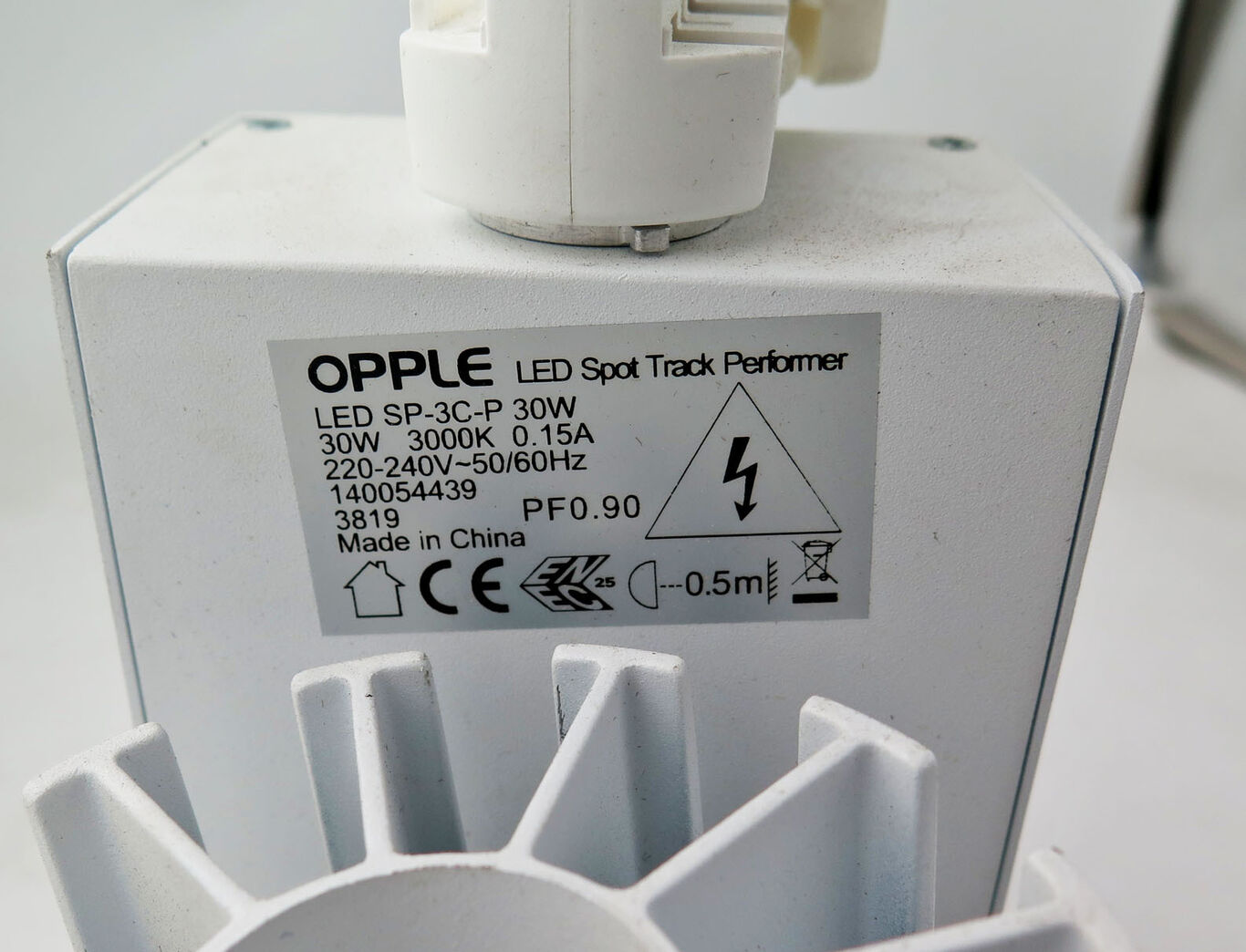 Opple LED spot til skinne