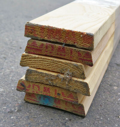 Indfatninger ubehandlet fyr 6 stk á 4500 mm