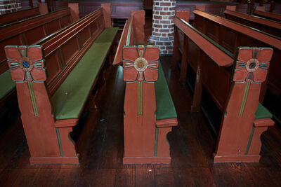 Kirkebænk - Længde 295 cm