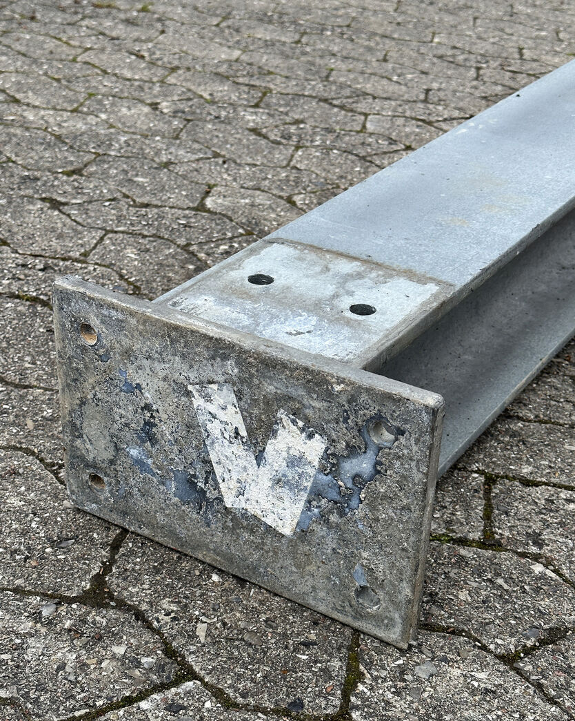I-bjælke galvaniseret - 177,5 cm