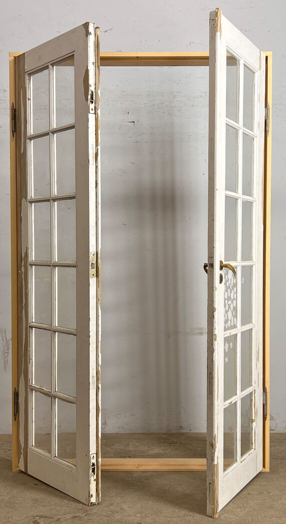 Fransk dør med karm