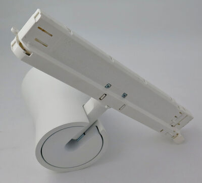 Glamox spotlampe til skinne - Hvid