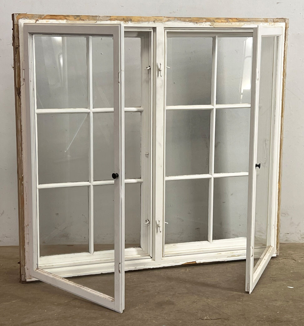 Sprossevindue med forsats