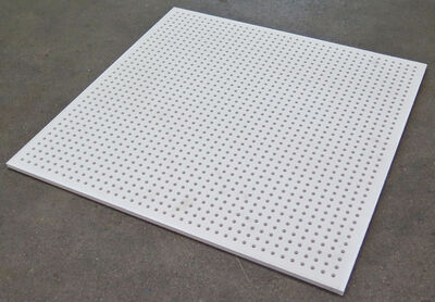 Gips akustikloft 595x595x10 mm