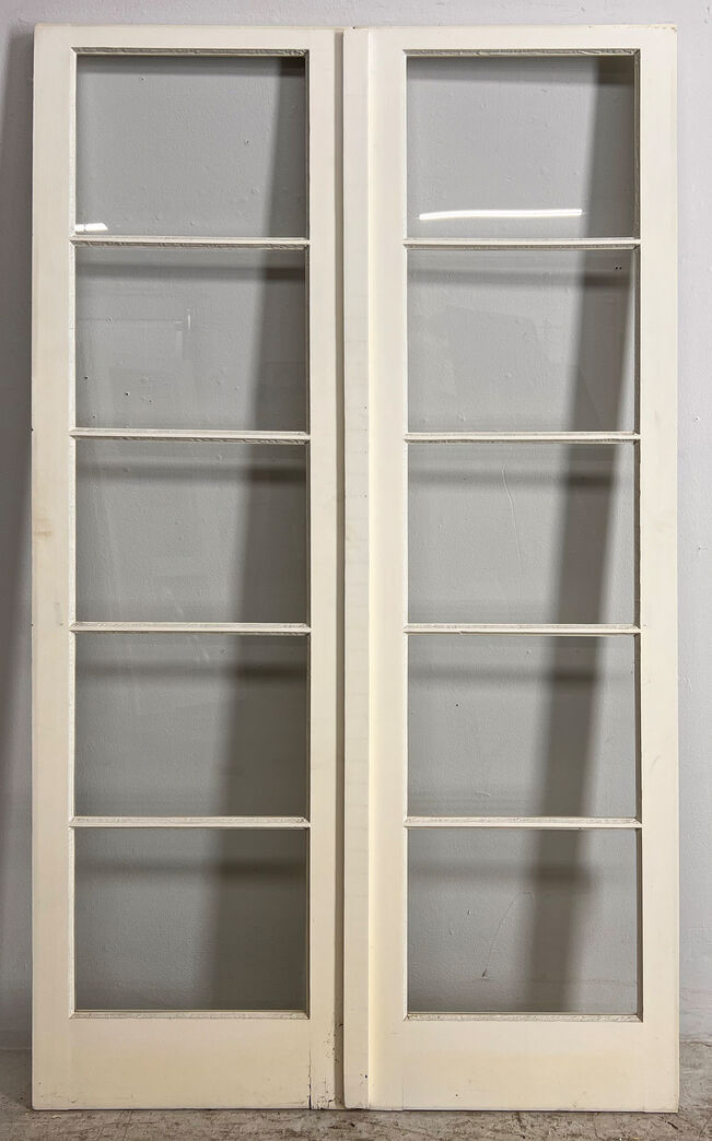 Dobbelt havedør uden karm