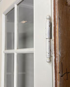 Fransk dør med facetslebne glas