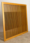 Radiatorskjuler i eg-  117 x 123 cm