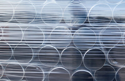 Zink nedløbsrør Ø 76 a 2500mm