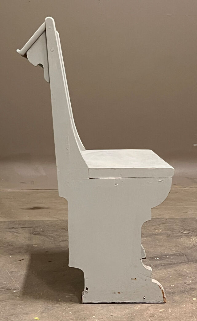 Kirkebænk- / stol fra Trinitatis Kirke