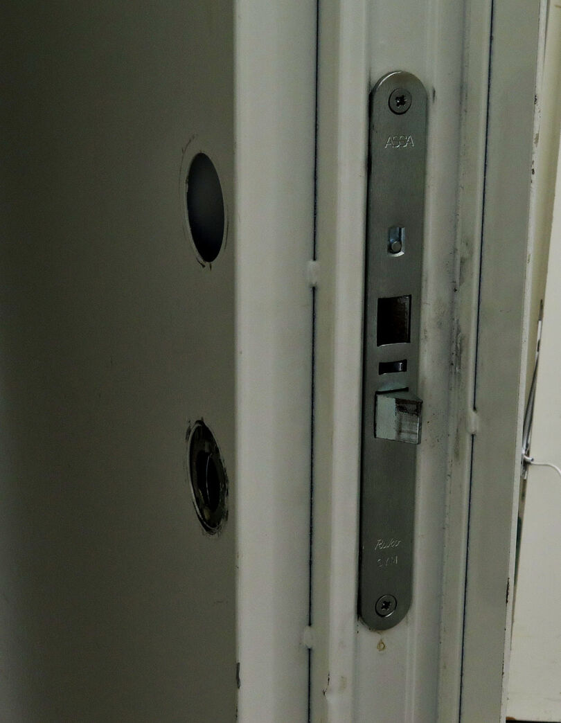 Dobbelt BS60 ståldør med karm