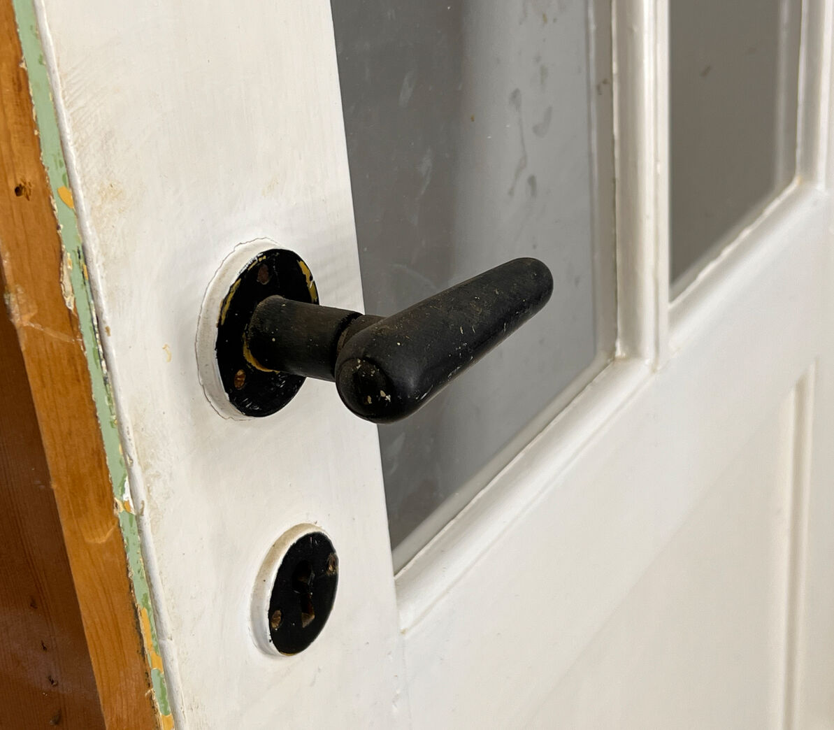 Sprossedør i karm Sprossedør i karm