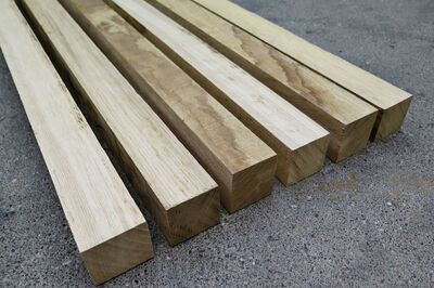 Egetræsstave 51x51x900mm Egetræsstave 51x51x900mm