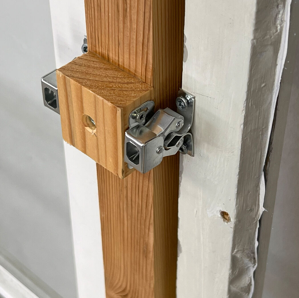 To låger på forramme