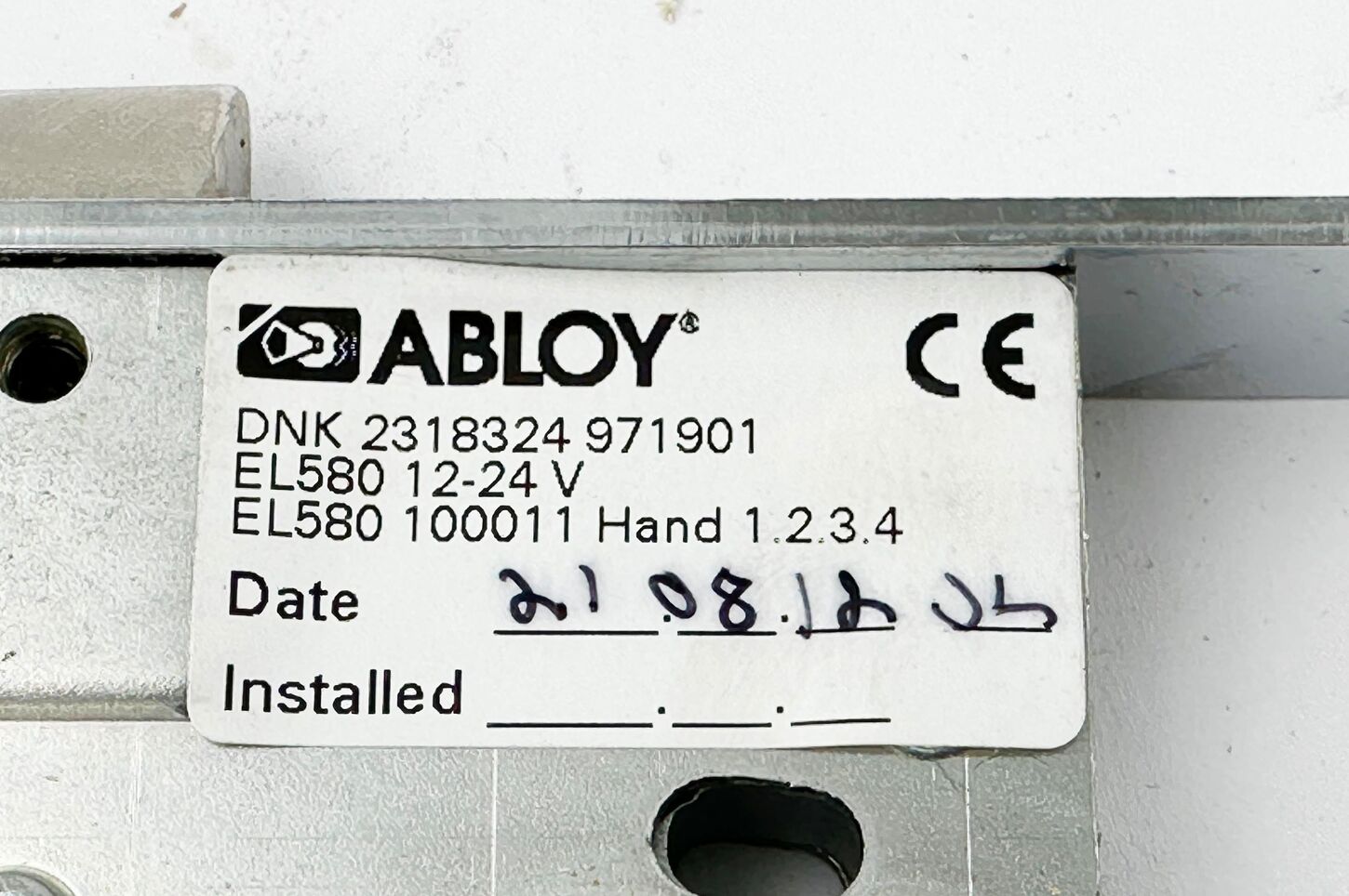 Abloy EL 580 vh låsekasse