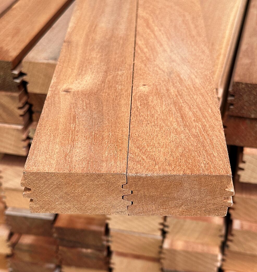 Mahogni 30x51 mm samlet parti - 116 lbm