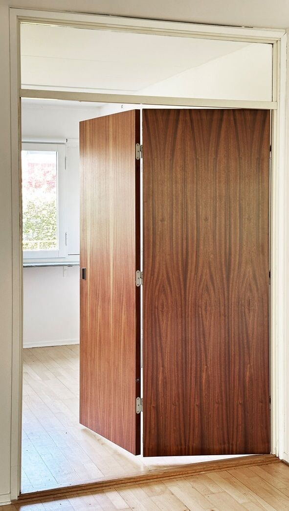 Foldedør med glasparti vh