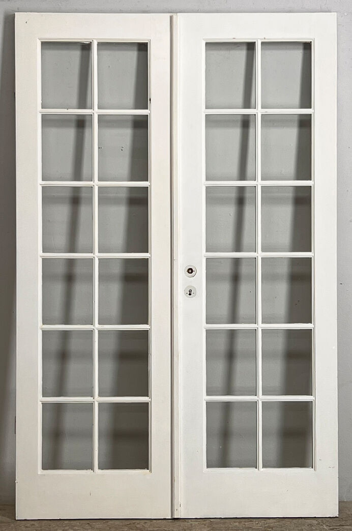 Fransk dør med karm