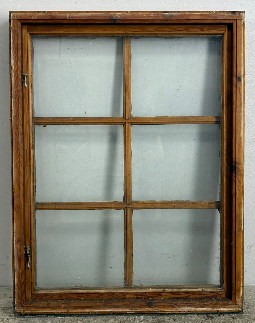 Sprossevindue med koblet ramme