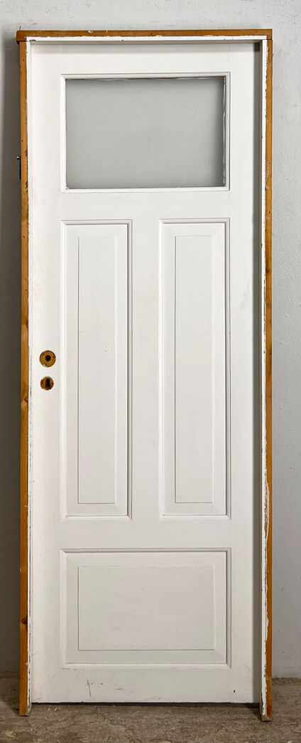 Toiletdør med karm Toiletdør med karm