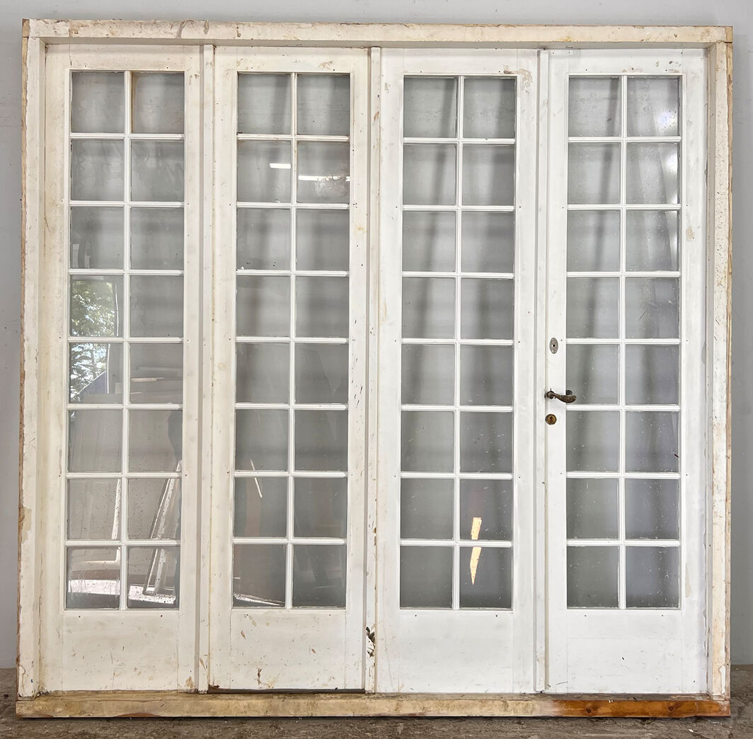 Havedørsparti med dobbeltdør