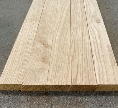 Skråtskåret egetræsstave 20x50x600mm Skråtskåret egetræsstave 20x50x600mm