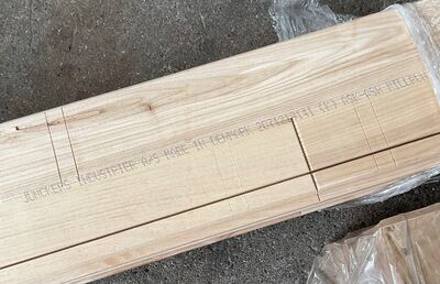 22 mm Junckers askeparket - 5,2 m2