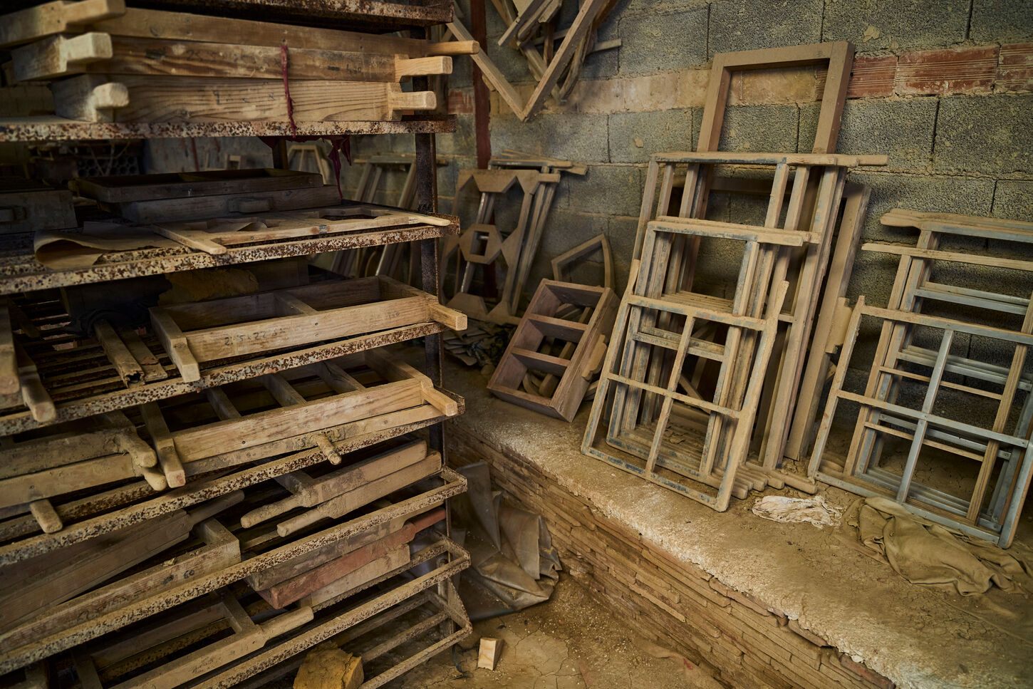 Røde kvadratiske terracotta gulvtegl - 21 x 21 cm