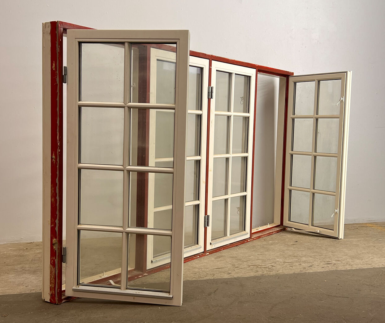 Termovindue med sprosser