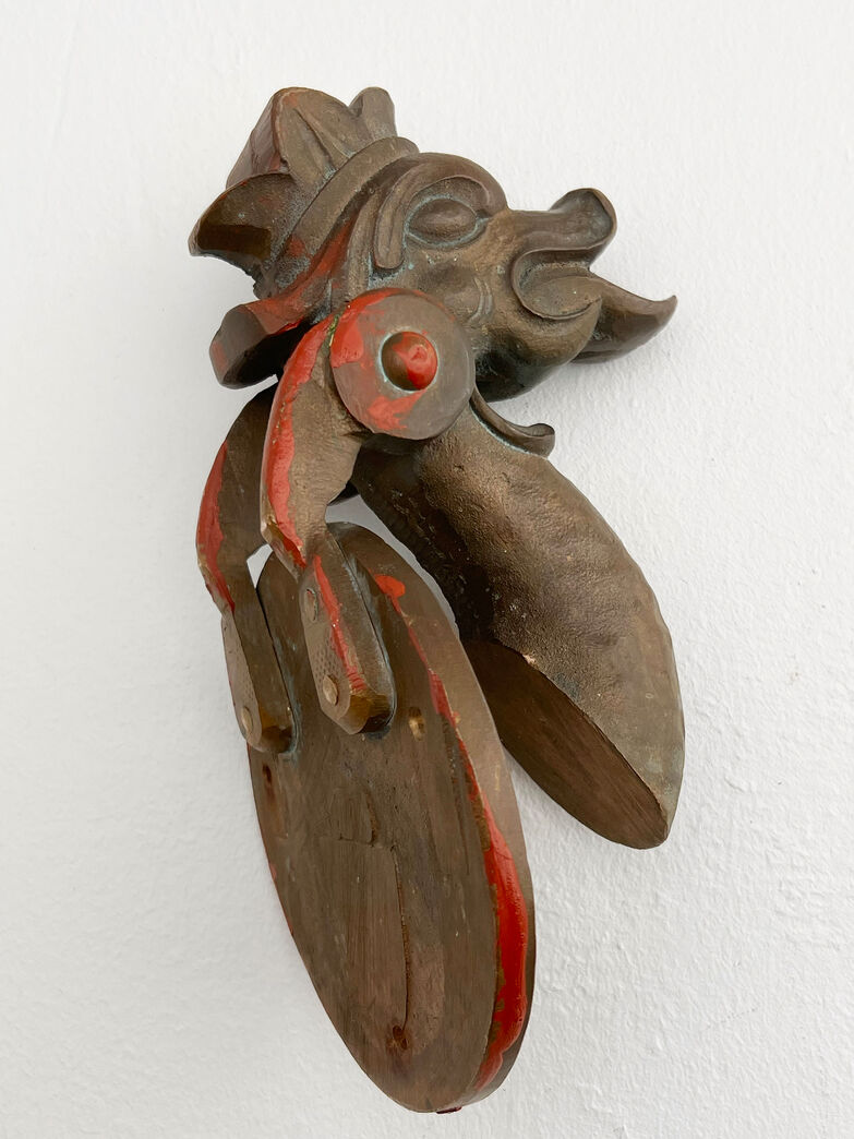 Dørhammer i messing