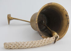 Skibsklokke af messing - 19 cm