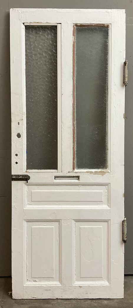 Svingdør med glas uden karm