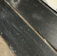 Sorte marmorplader min. 174 cm