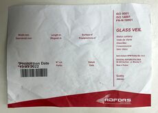 4 stk ruller Folie glass veil