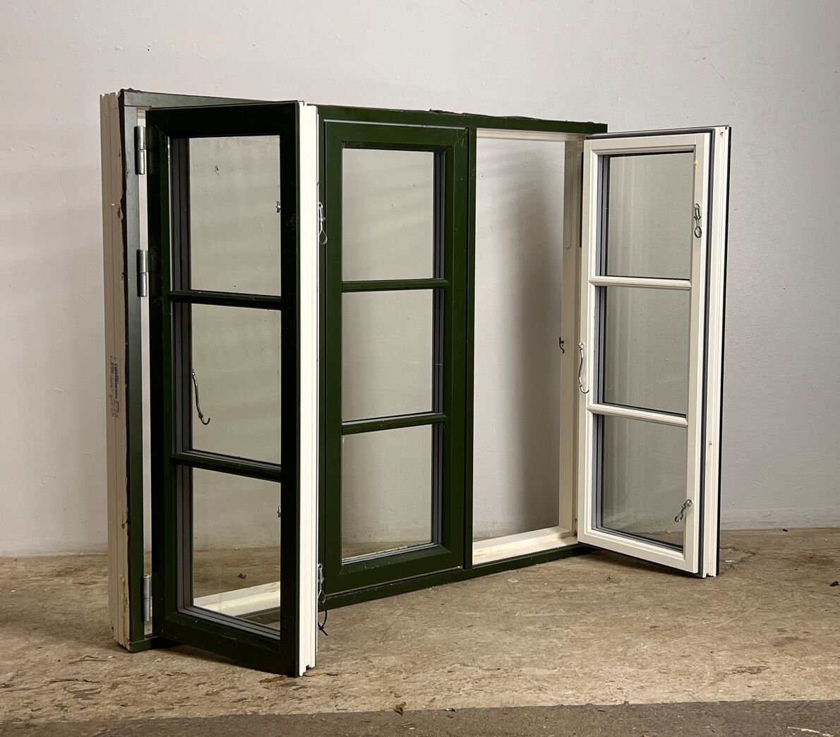 Termovindue i bondehusstil