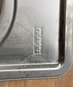 Køkkenbordsplade med vask - 298 cm