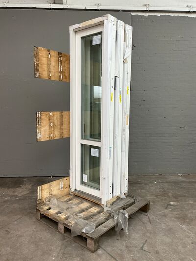 Smal terrassedør med energiglas