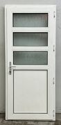 Facadedør i plast med 3 ruder hh
